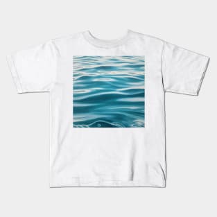 Wanderer - water painting Kids T-Shirt